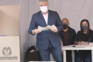 Votación Presidente Duque