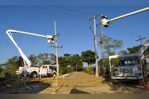 Suspensión del servicio de energía 