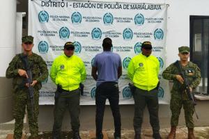 Capturado uno de los más buscados en Bolívar, alias “Mosquito”, integrante del “Clan del Golfo” 