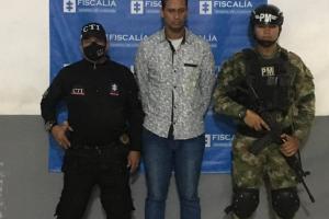 Jairo Armando Cordero Barraza, capturado.