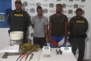 Luis David Castillo Lara, alias "El Gordo" y Luis Fernando Caro Guerrero, alias "Luisito"