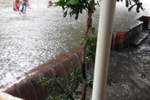 Fuertes aguaceros en Barranquilla