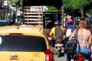 Viernes sin moto en la Heroica