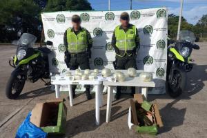El operativo se llevó a cabo en la vía a Sincelejo 