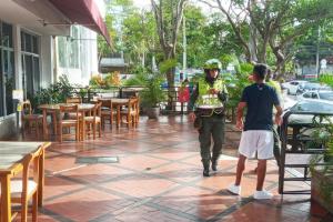 El robo ocurrió en el interior de un restaurante al norte de Barranquilla.