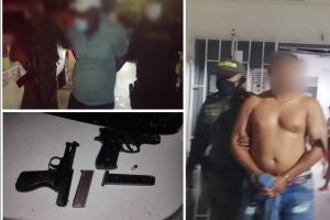 Dicen las autoridades que serían miembros de una banda dedicada al hurto a personas