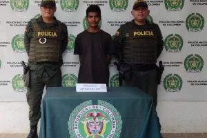 Álvaro Manuel Gale Amaris, de 22 años, alias de ‘Tarzán’.