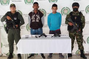  Los capturados fueron trasladados a la cárcel