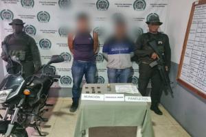 Capturados y dejados a disposición de la Fiscalía