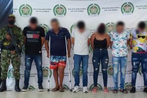 Los capturados fueron enviados a la cárcel.