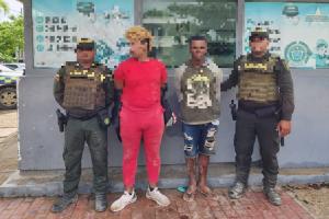 Capturados en flagrancia por el barrio Torices 