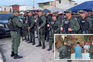 Gaula de la Policía Metropolitana de Cartagena