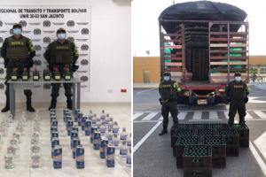 Incautación de 55.890 botellas de licor adulterado