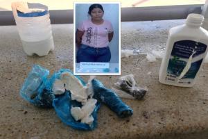 Liliana Arroyo Hernández, fue identificada la detenida.