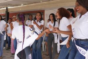 Reinas de la independencia en Cárcel de mujeres