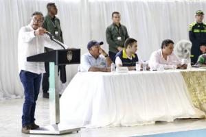Gustavo Petro en Bolívar