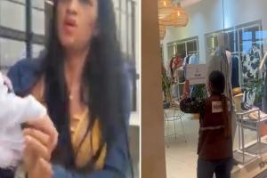 Sellan preventivamente tienda de ropa
