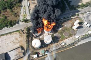 Incendio en Barranquilla