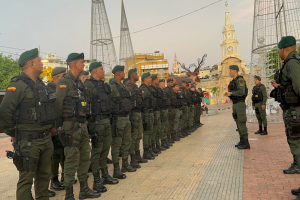 Listo el dispositivo de seguridad para la noche de velitas en Cartagena