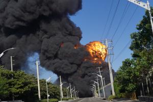 Incendio en Barranquilla