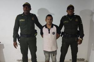 La captura se llevó a cabo en el secor El Cerro