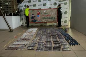 Incautación de pólvora en la noche del 7 de diciembre