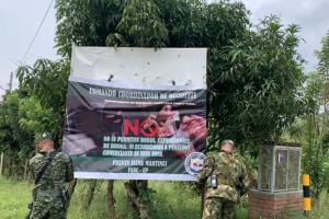 Valla disidencias Farc en Jamundí, Valle del Cauca
