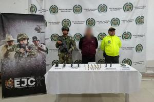 La captura se cumplió en  el barrio Urbina 