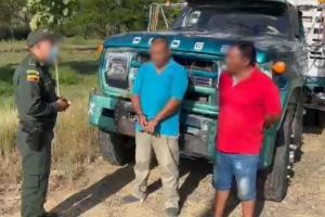 16 semovientes con un valor de 86 millones entre el vehículo