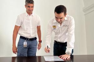 Gobernación de Bolívar se une con el Banco Agrario.