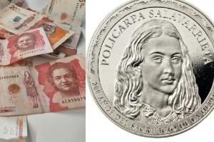 De billete a moneda.
