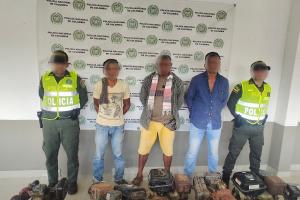  El operativo fue adelantado por la policía