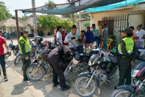  En total fueron recuperadas 22 motos