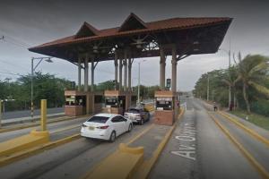 Peaje Papiros en Puerto Colombia, Atlántico.