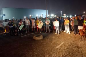 Al lugar llegó el Secretario General de la Alcaldía de Turbaco, Bolívar
