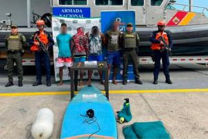 Capturados por robo en velero