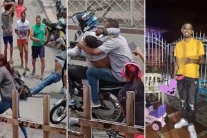 En una esquina fue atacado por los sicarios motorizados