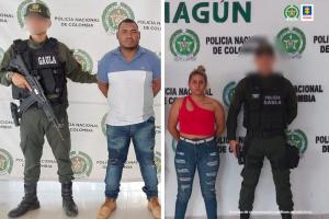Las capturas fueron en Cereté y Sahagún.