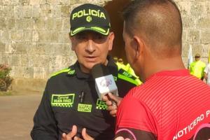 Coronel Wilson Javier Parada Gonzáles, comandante de la Policía Metropolitana de Cartagena