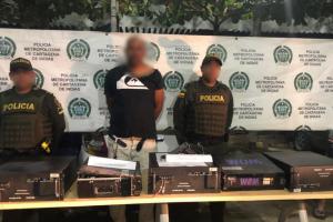 Las baterías están avaluadas en $53 millones de pesos