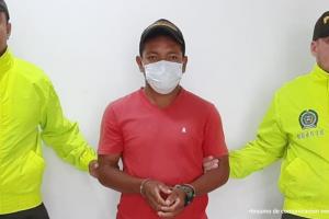 La captura fue en la ciudad de Montería