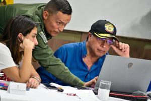 Presidente Petro lidera consejo de seguridad en Monte Líbano, Córdoba