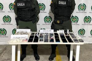 Incautación de elementos en cárcel Modelo de Barranquilla