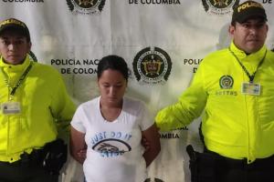 Eliany Andrea Ferrer Brochero, agresora.