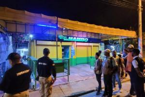 Operativo de control y seguridad en Olaya Herrera 