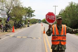 Más 200.000 vehículos se movilizaron por los corredores viales del departamento.