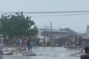 La situación es recurrente durante las lluvias