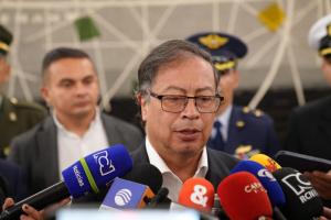 Presidente, Gustavo Petro. 