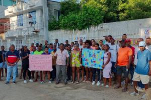 En manzanillo piden justicia