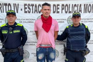 Las autoridades lo andaba buscando por fugarse de la cárcel donde cumplía una condena 
